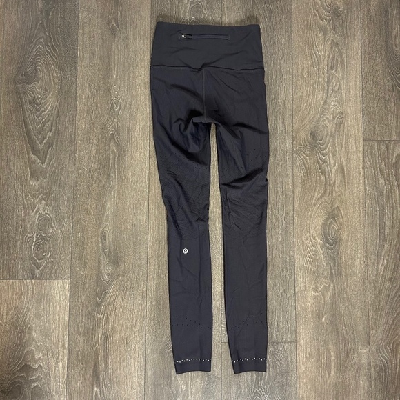 Lululemon Zoned In Tight *27" Leggings Moonphase Gray Size 4 - Picture 13 of 15